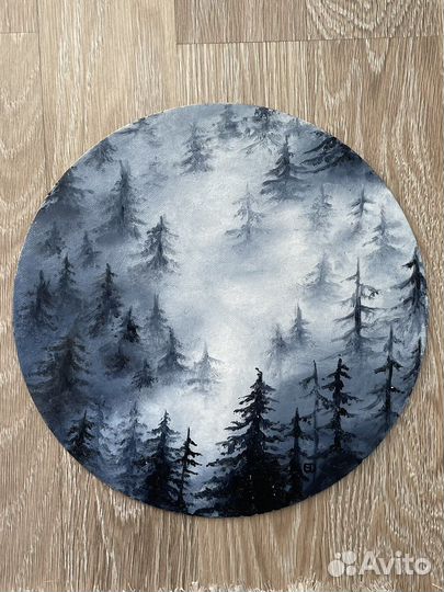 Картина маслом на холсте пейзаж