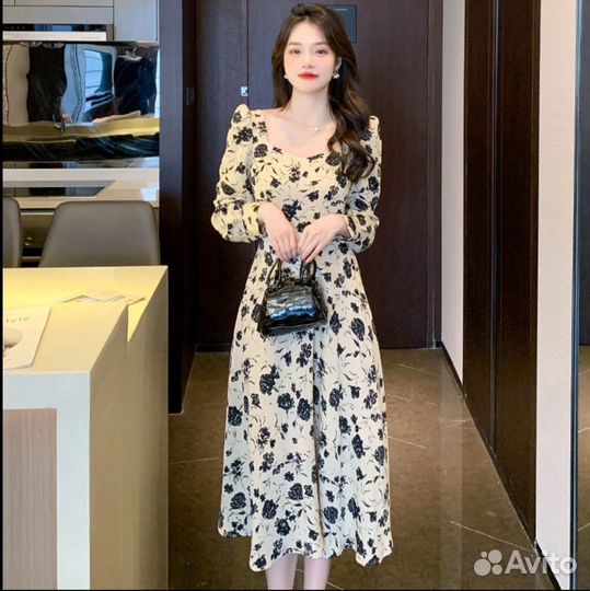 Платья в цветочек алиэкспресс coquette