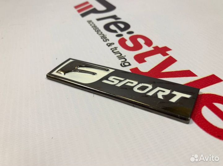 Эмблема Lexus F-Sport Длинная N148
