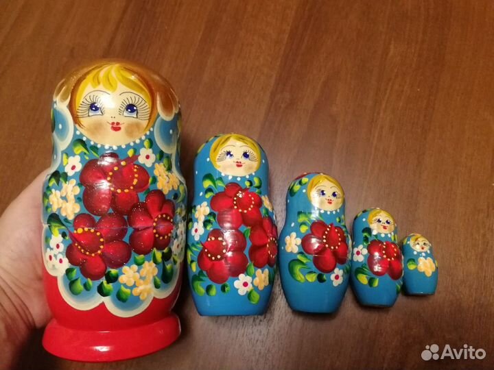 Матрешка 5в1 18-19см