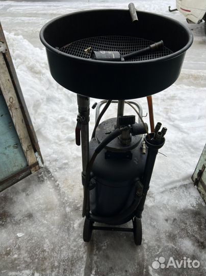 Установка для слива масла