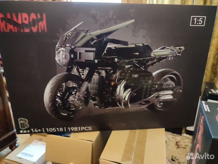 Конструктор мотоцикла Бэтмена