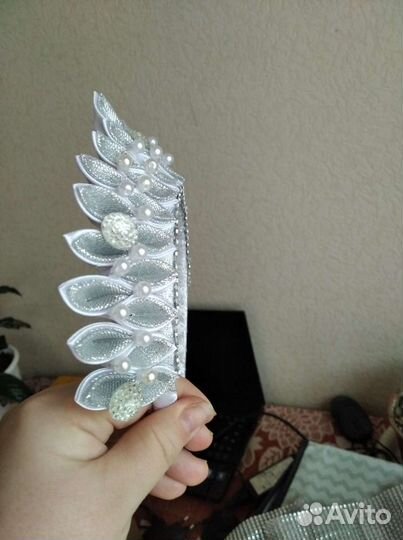 Ободок-корона новогодний