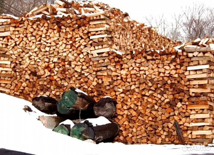 Дрова в чурках