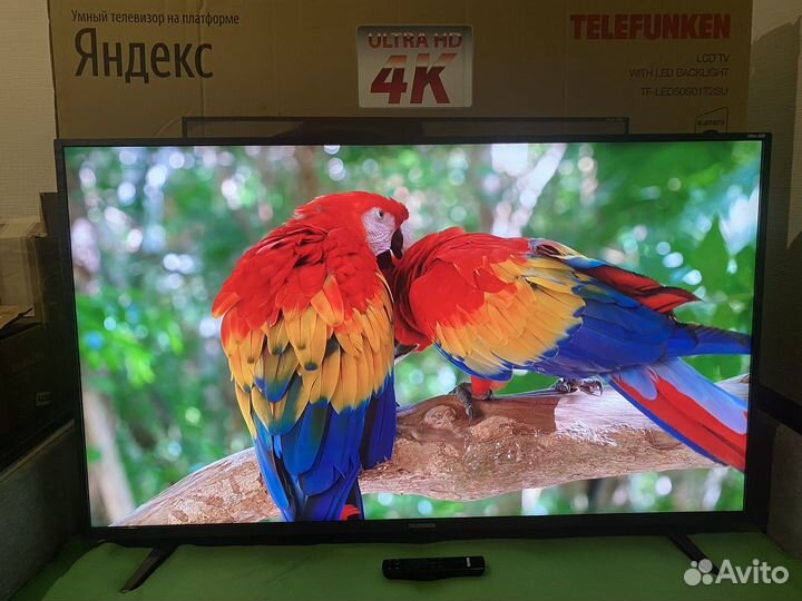 Телевизор Telefunken TF-LED50S01T2SU UltraHD Смарт