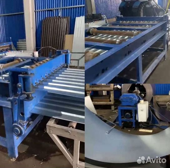 Станок для проката профлиста