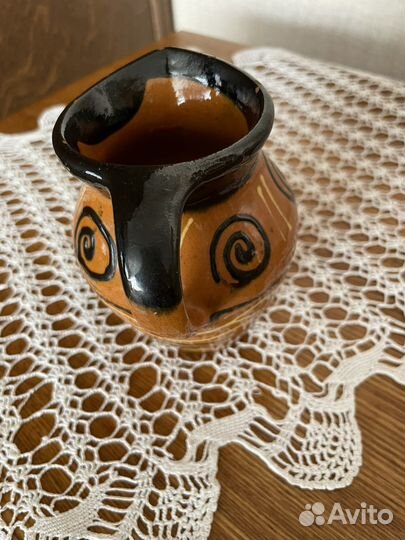 Винтаж молочник кувшин керамический СССР