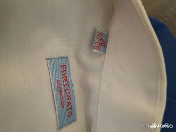 Рубашка на мальчика 122-128