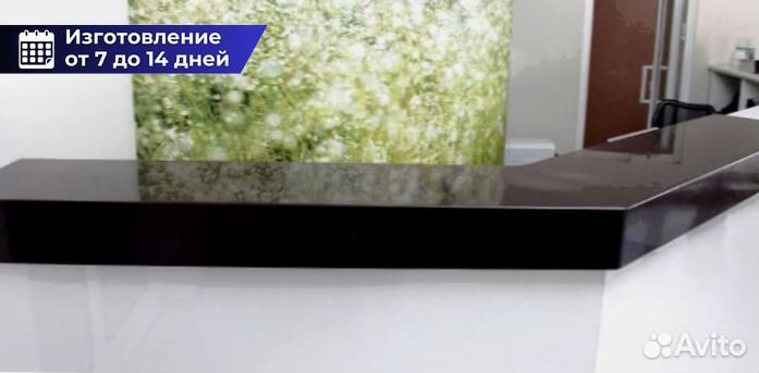 Ресепшн для приемной из искусственного камня