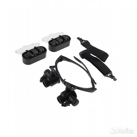 Лупа-очки Veber 9892G (10х, 15х, 20х, 25х)