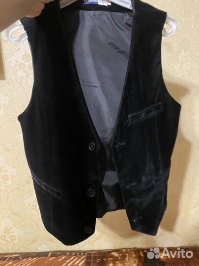 Жилетка для мальчика школьная 134