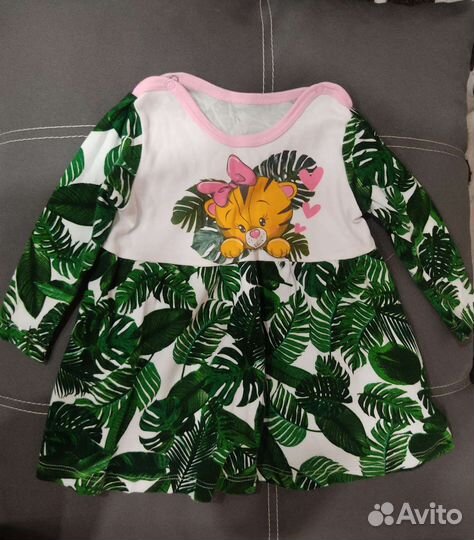 Платье для девочки 86