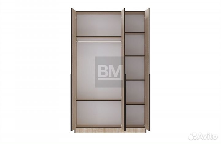 Шкаф распашной новый 120см