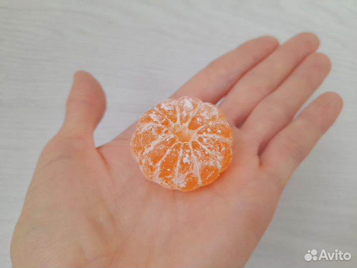 Миниатюрное мыло-мандарин