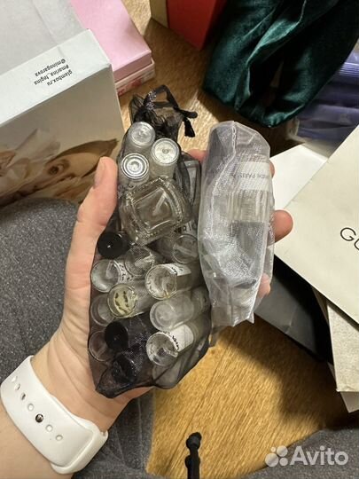 Пустые мини флакончики из-под духов