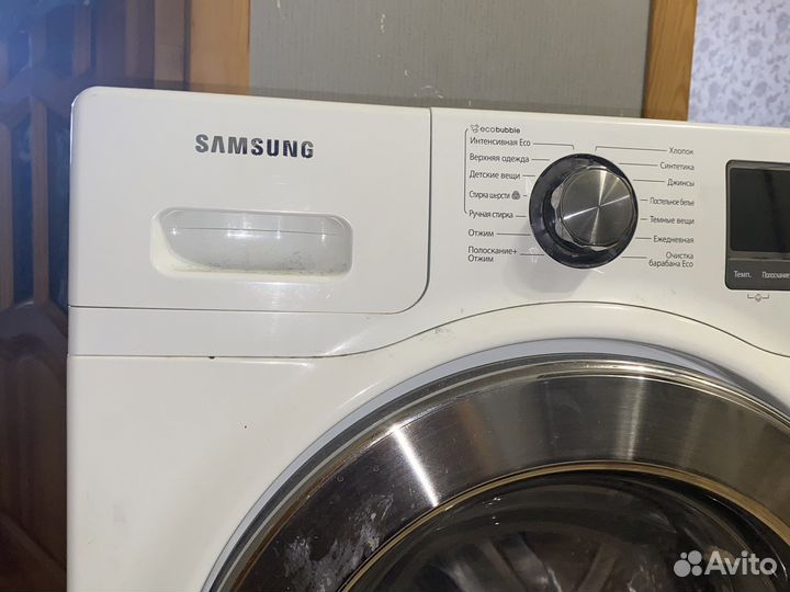 Стиральная машина samsung сломанная