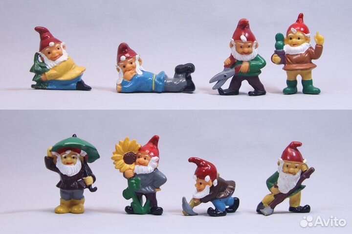 Гномы - садовники (садовые) 1989 г. Киндер (2)