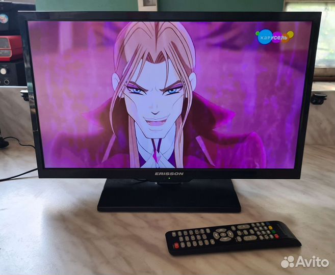 Телевизор LED 22 дюйма встроенная приставка на 20к