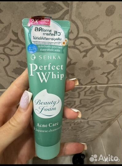 Пенка shiseido Senka Perfect Whip и Acne