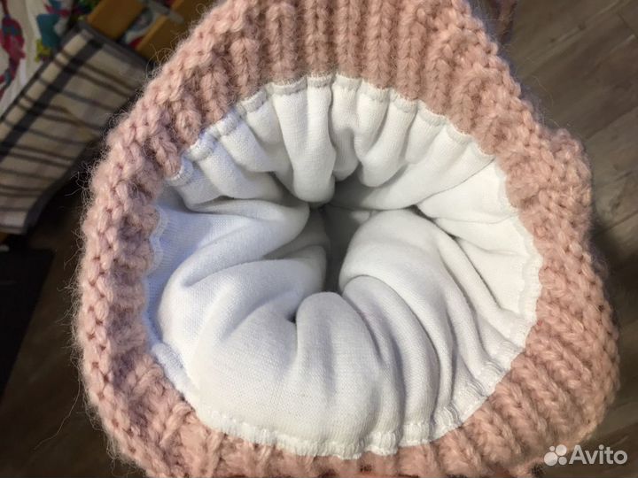 Шапка для девочки зима новая