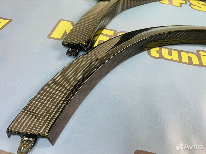 Карбоновые арки на BMW X6 G06 / бмв Х6 Г06