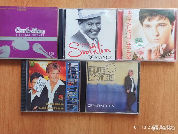 Музыкальные cd диски (часть 3)