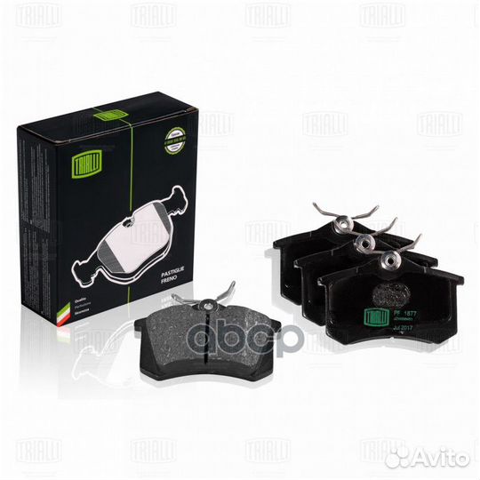 Колодки тормозные барабанные зад PF1877 Tri