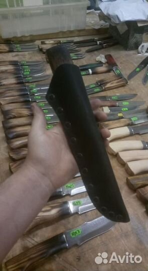 Нож якутский ручной работы