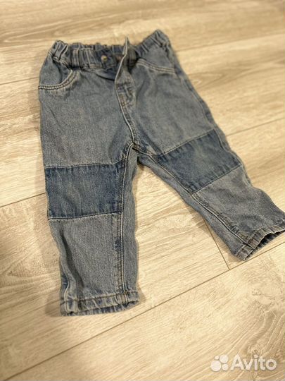 Джинсы на мальчика hm 80