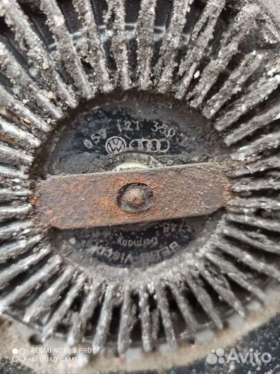 Ауди а4в6 2.5TDI Вискомуфта (059 121 350A)