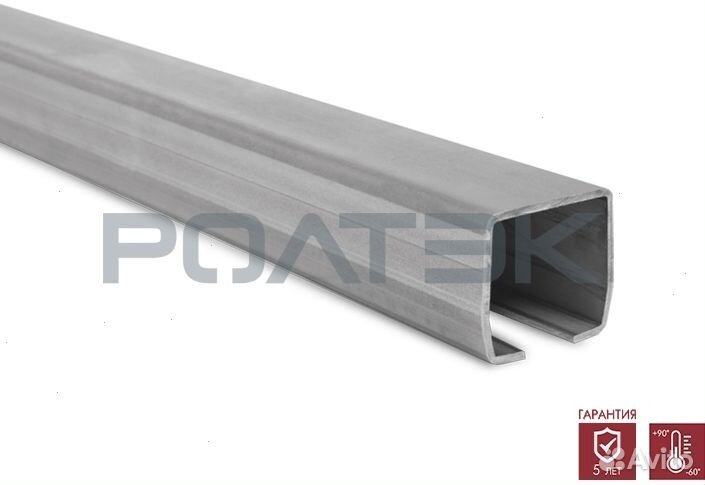 Откатные ворота 4х2 Т-Профиль ролтэк-М на 350 кг