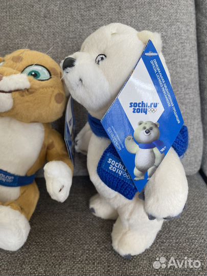 Игрушки олимпийские Сочи 2014