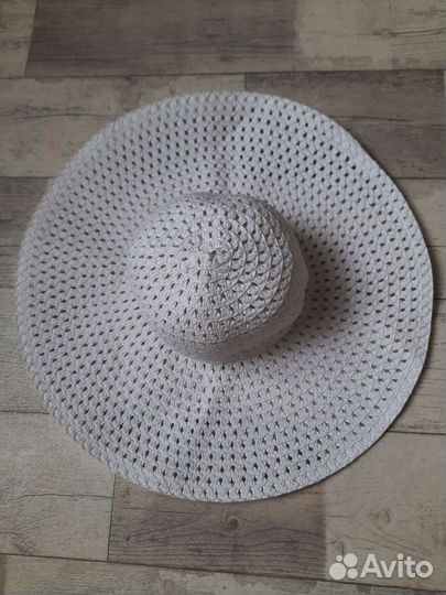 Шляпа соломенная