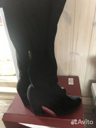 Сапоги ботфорты