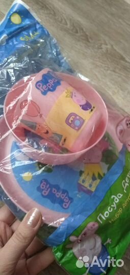 Пластиковая посуда Свинка Пеппа