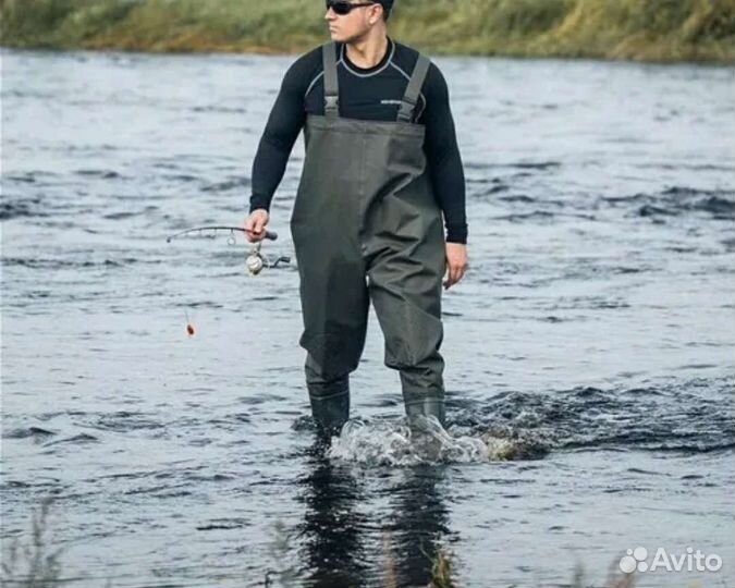 Вейдерсы полукомбинезон рыбацкий. Заброды