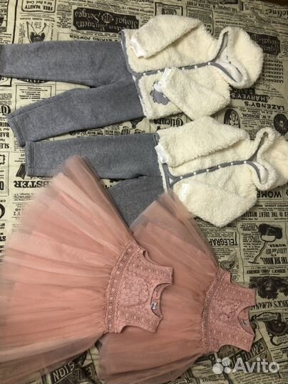 Коробка детских вещей