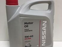 Моторное масло Nissan 5-40 5литров