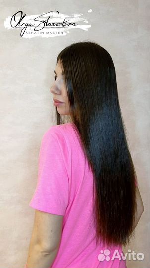 Кератиновое выпрямление