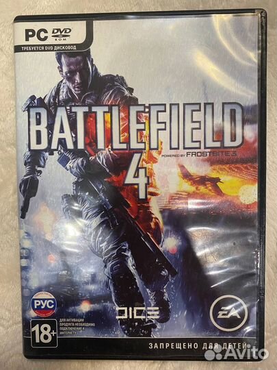 Игра для пк на диске Battlefield 4