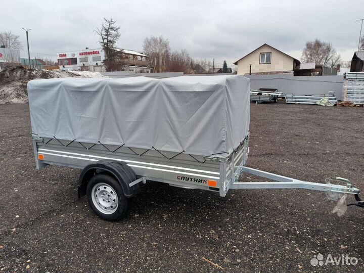 Прицеп 2,54х1, 30 с тентом