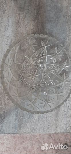 Хрустальная ваза СССР