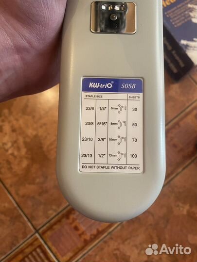 Степлер мощный