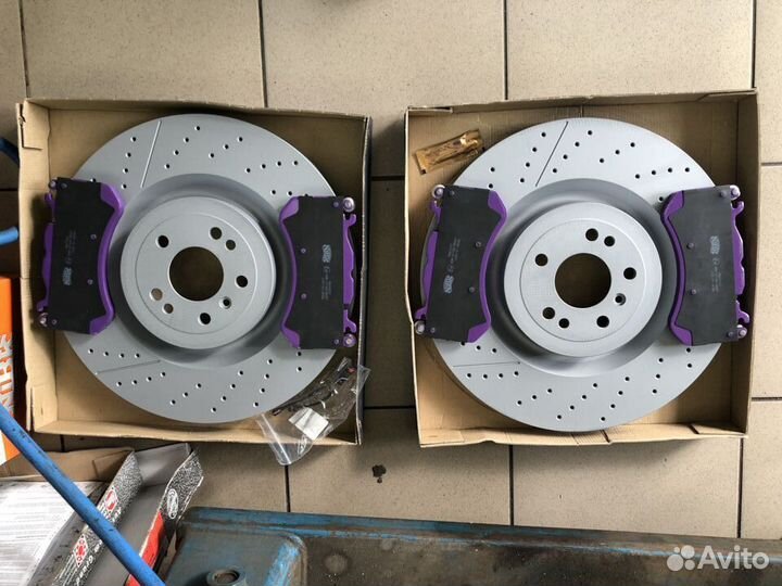 Тормозные диски Мерседес гл 63 амг 166 Zimmermann