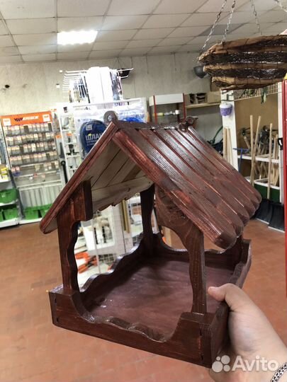 Кормушка для птиц (ручная работа)