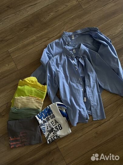 Пакетом на мальчика рубашки, брюки, футболки