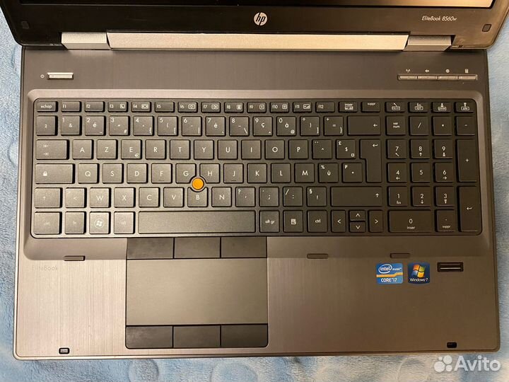 Hp elitebook 8560w i7 2630QM франц. клавиатура