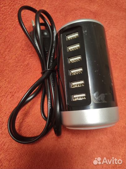 Зарядное устройство 6 портов USB
