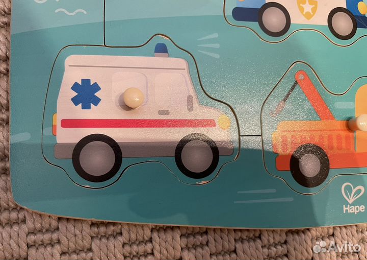 Вкладыши Транспорт Hape