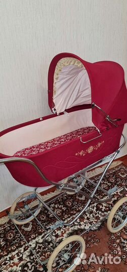 Коляска люлька ретро ГДР для новорожденных бу